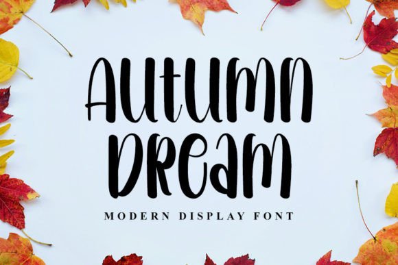 Autumn Dreams Font for Handmade Creations