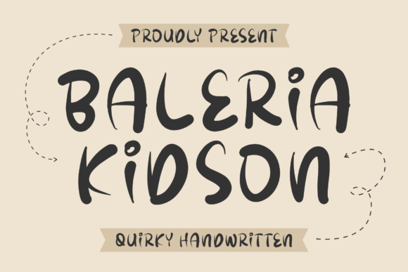 Baleria Kidson: The Quirky Typeface for Playful Campaigns