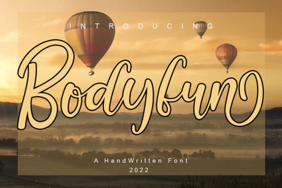 Bodyfun Script Font Review for Creative Branding Projects