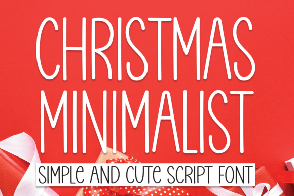 Christmas Minimalist: A Graceful Font for Modern Editorial Design