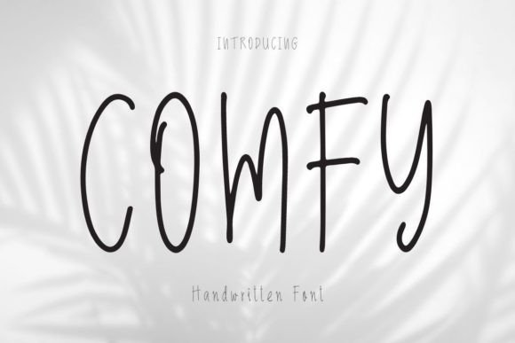 Comfy Font: The Handwritten Typeface for Creative Makers