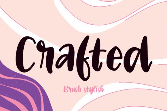 Crafted Font for Campaign Creativity