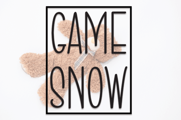 Game Snow: A Handwritten Font That Elevates Web Design