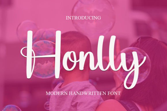 Honlly: The Modern Handwritten Typeface for Authentic Branding