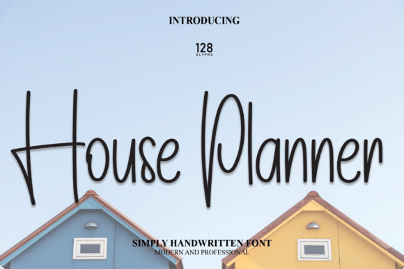 House Planner Font for Web Design and Branding