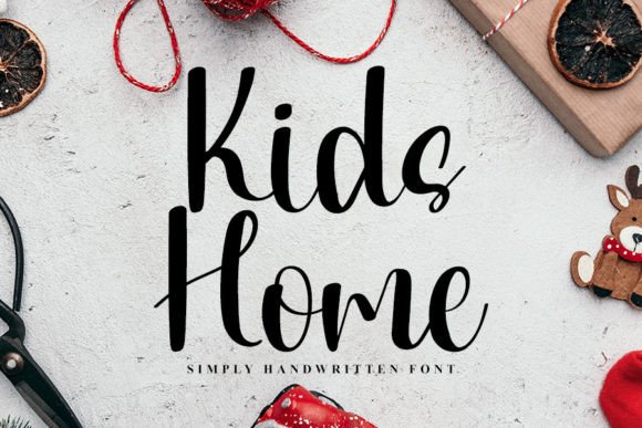 Kids Home Font for Web Design Projects