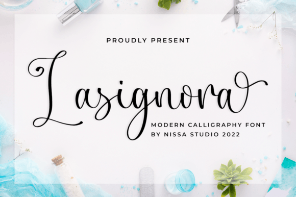 Lasignora: A Refined Script Font for Modern Web Design
