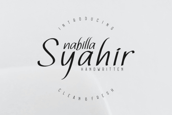 Nabilla Syahir: The Handwritten Typeface That Elevates Campaign Visuals