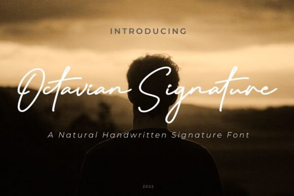 Octavian Signature: The Handwritten Typeface for Authentic Branding