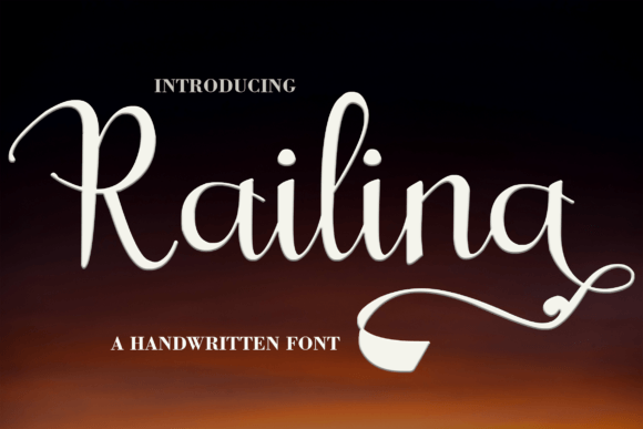 Railina: A Timeless Handwritten Font for Creative Makers