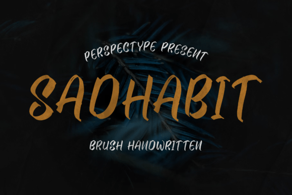 Sadhabit: The Handwritten Font That Elevates Your Brand Identity