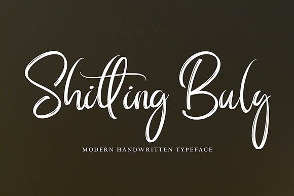 Shitting Buly: A Handwritten Font for Editorial Design