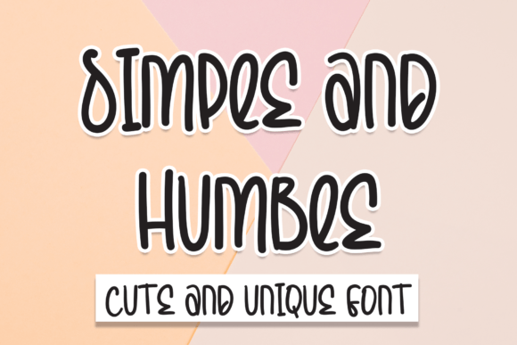 Simple and Humble: A Versatile Font for Business Branding