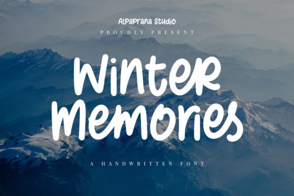 Winter Memories Font for Web Design